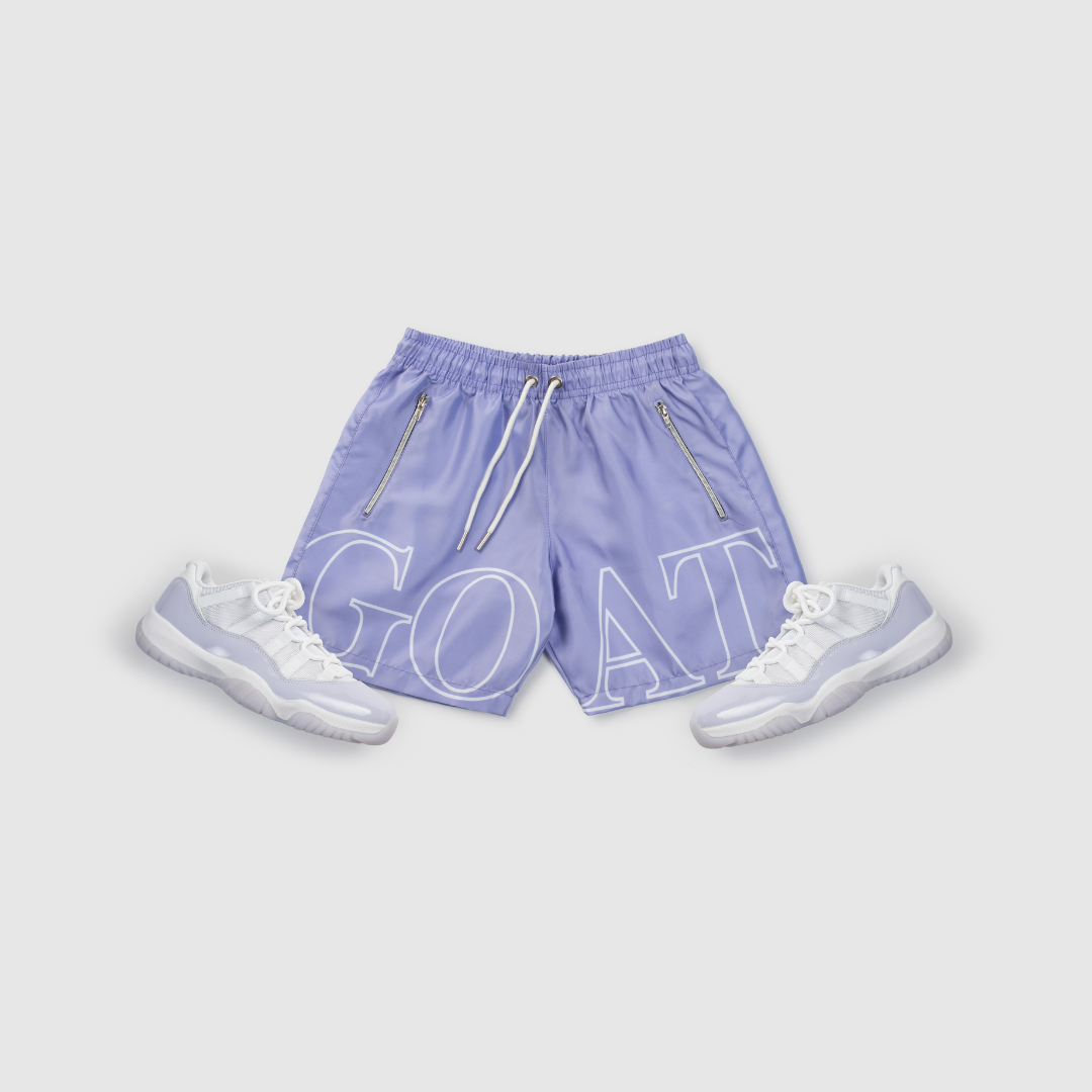 Women's GOAT Track Shorts (Pure Violet)