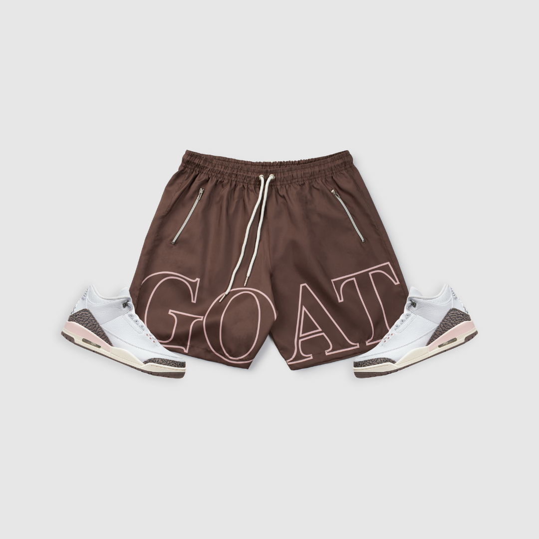 GOAT Track Shorts (Neapolitan Mocha)