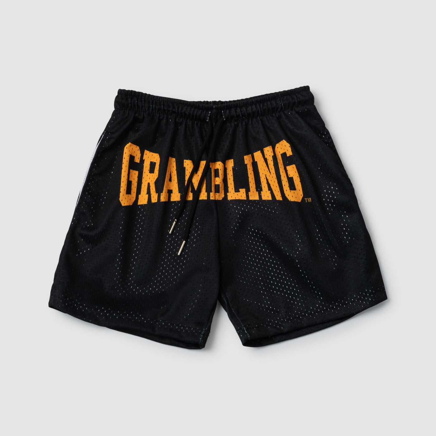 Grambling Vintage Mesh Shorts (Black)