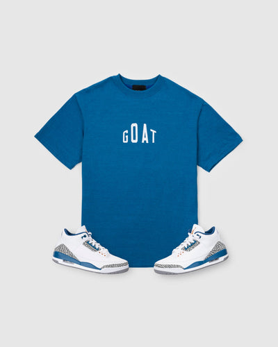 GOAT Big Arch Tee (Wizards Blue)