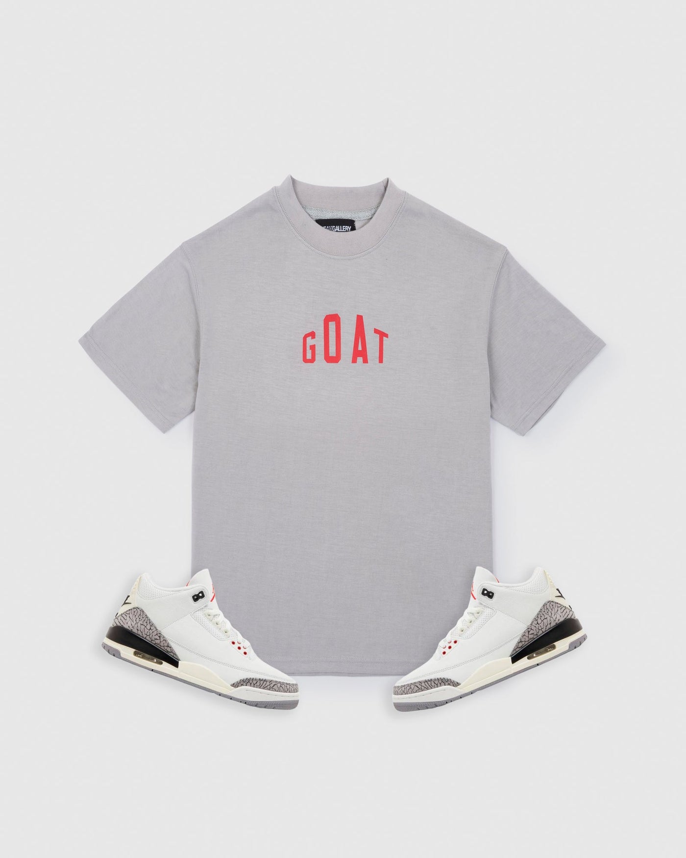GOAT Big Arch Tee (Cement)